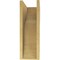 Ekena Millwork 7"W x 14"D x 21"H Classic Carmel Rough Cedar Woodgrain TimberThane Corbel, Primed Tan CORUR07X14X21CARRCPR - alternate 4